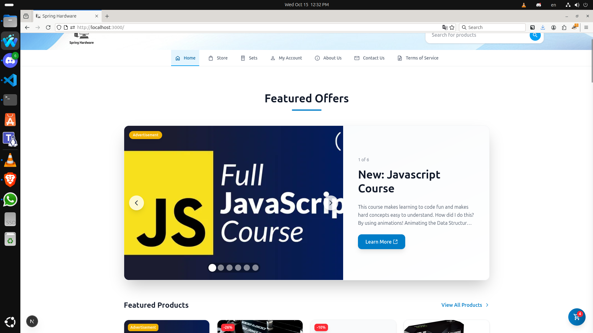 Custom Advertisements