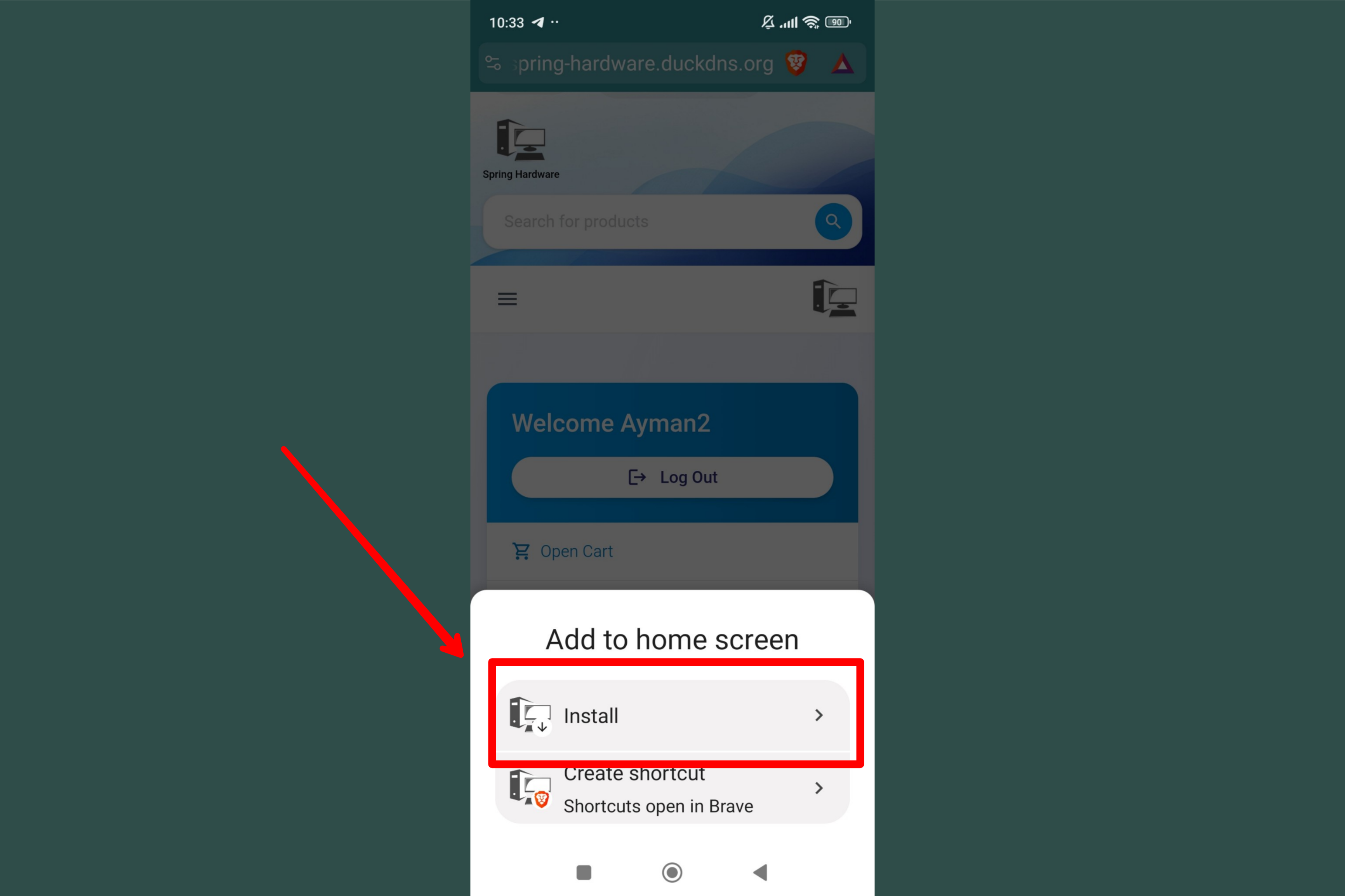 Progressive Web App (PWA)