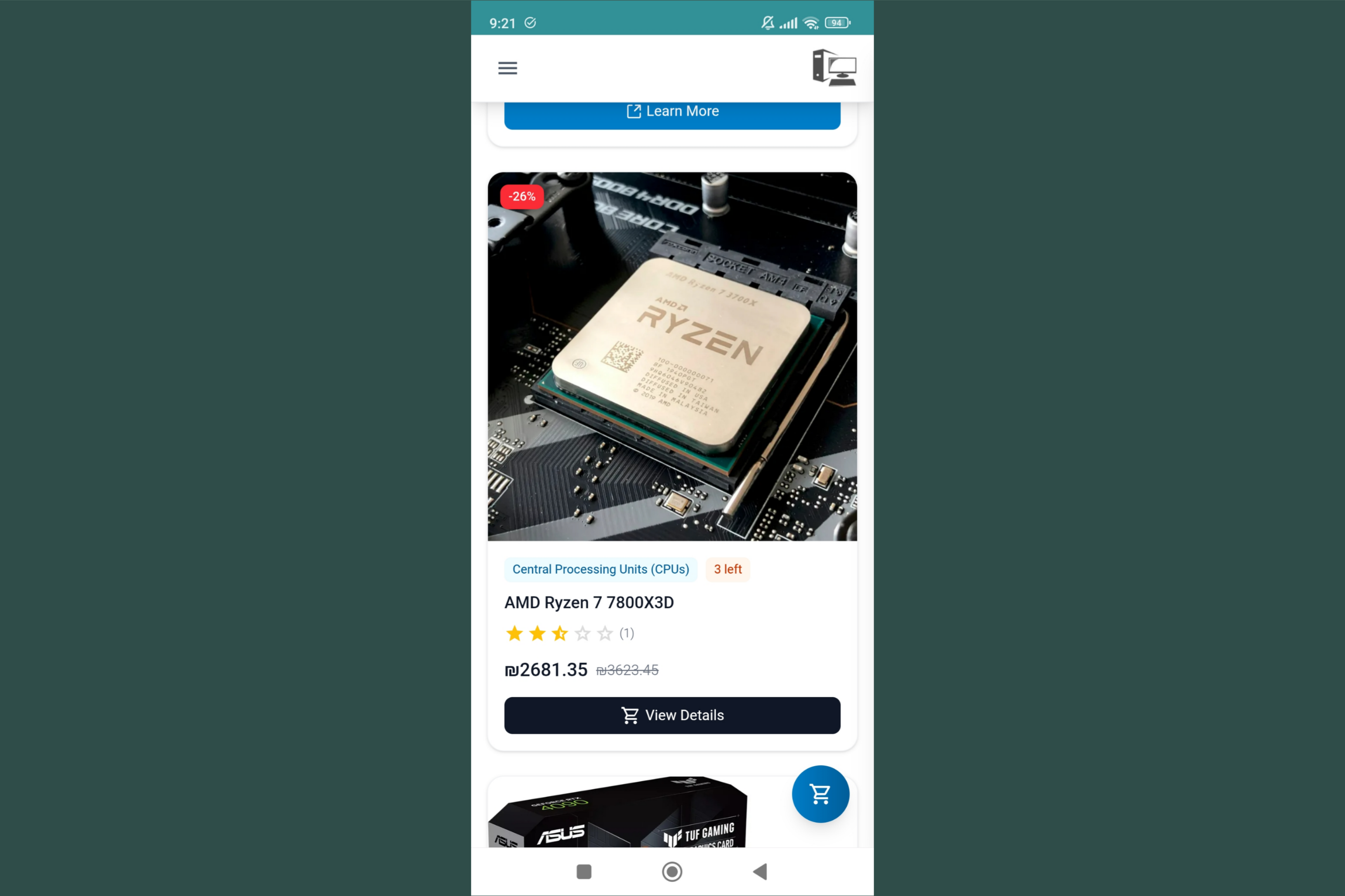 Progressive Web App (PWA)
